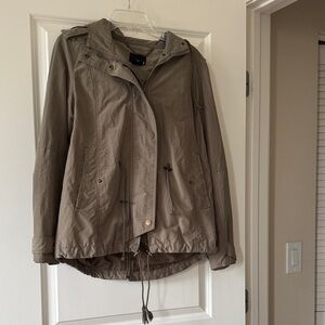 a.n.a Women's Utility Jacket - Taupe